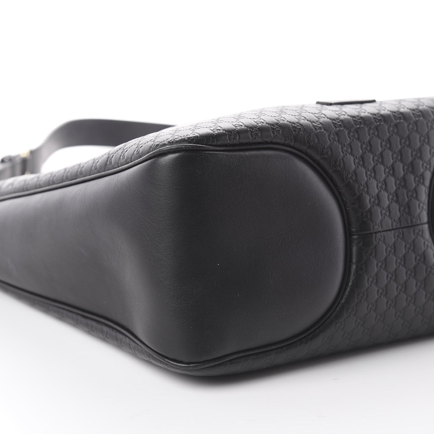Microguccissima Shoulder Bag Black