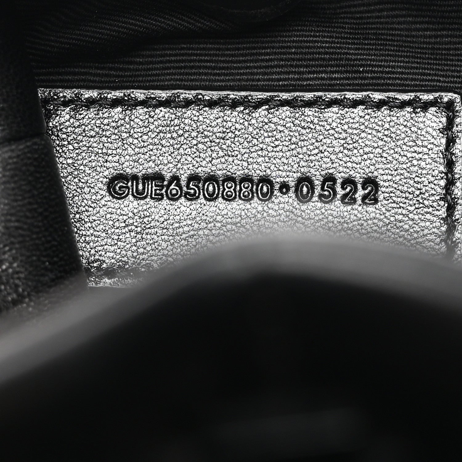 Saint Laurent Lambskin Monogram Loulou Puffer Pouch Clutch Black 8 of 8