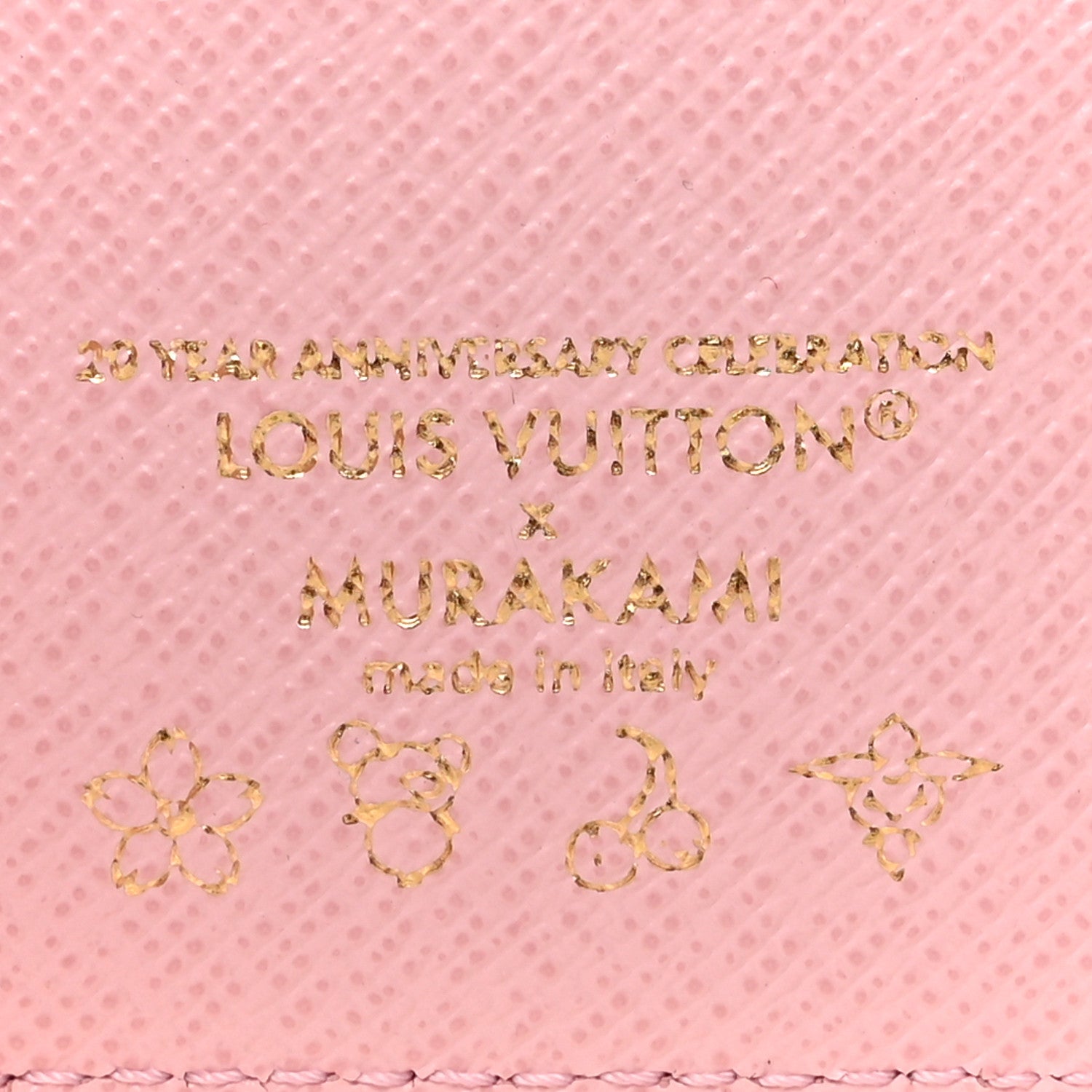 Louis Vuitton LV X TM Monogram Cherry Blossom Victorine Wallet Sakura Brown 6 of 7