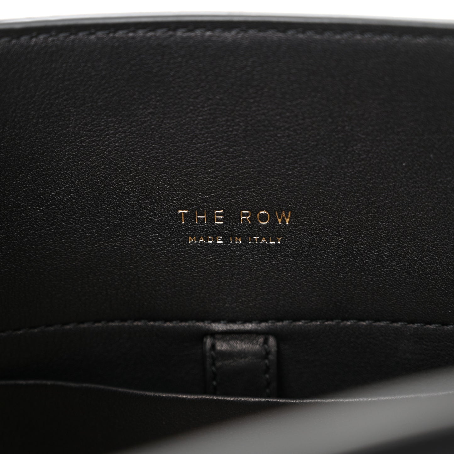 Polished Saddle Calfskin Soft Margaux 10 Bag Black