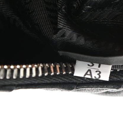 Prada Nappa Gaufre Re-Edition 2005 Shoulder Bag Black 8 of 12