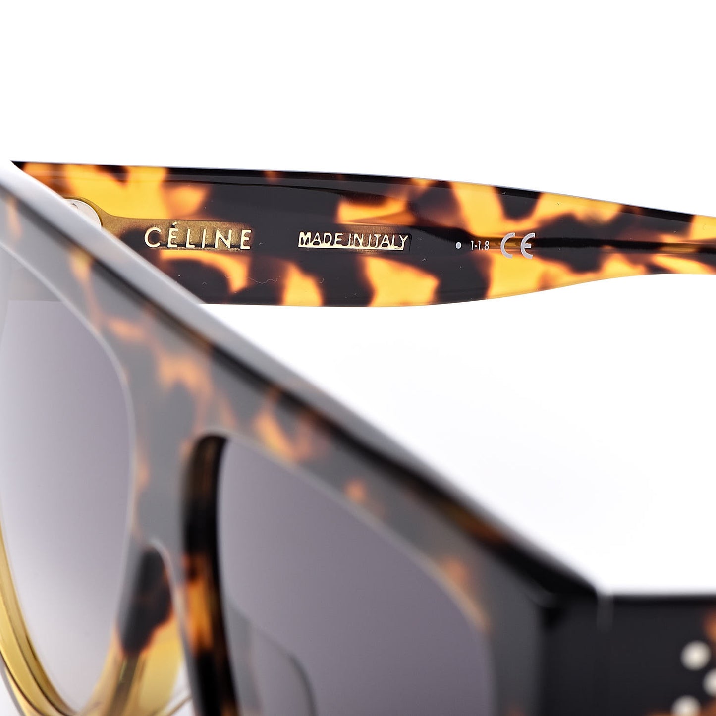 Acetate Aviator Sunglasses CL 40001F Havana