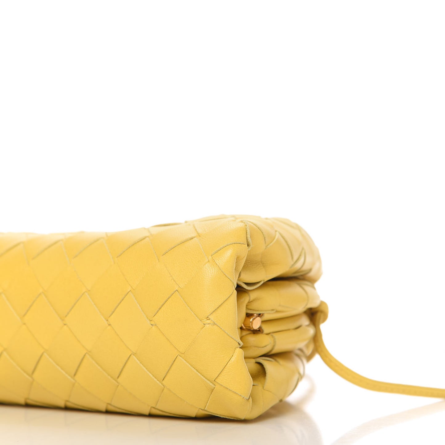 Nappa Intrecciato The Mini Pouch Buttercup