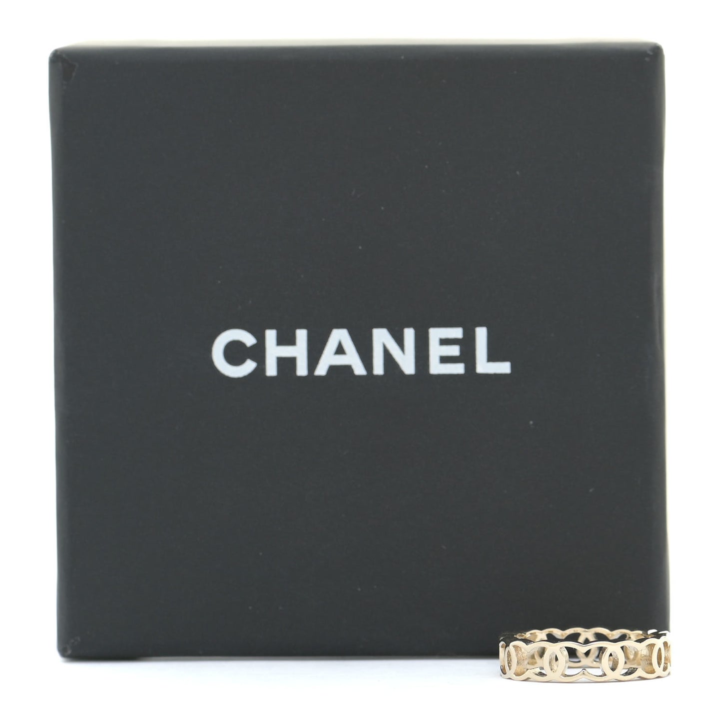 Metal CC Ring 50 5.25 Gold