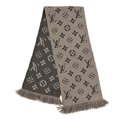 Louis Vuitton Wool Silk Logomania Scarf Verone 2 of 4