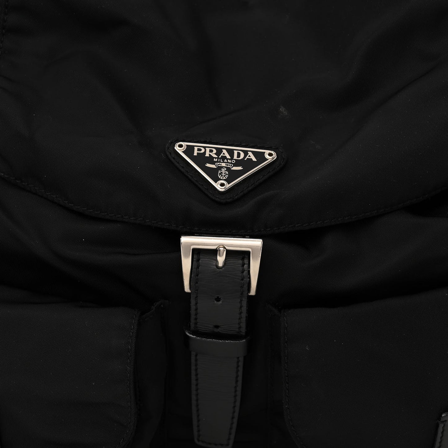 Tessuto Nylon Vela Small Backpack Black