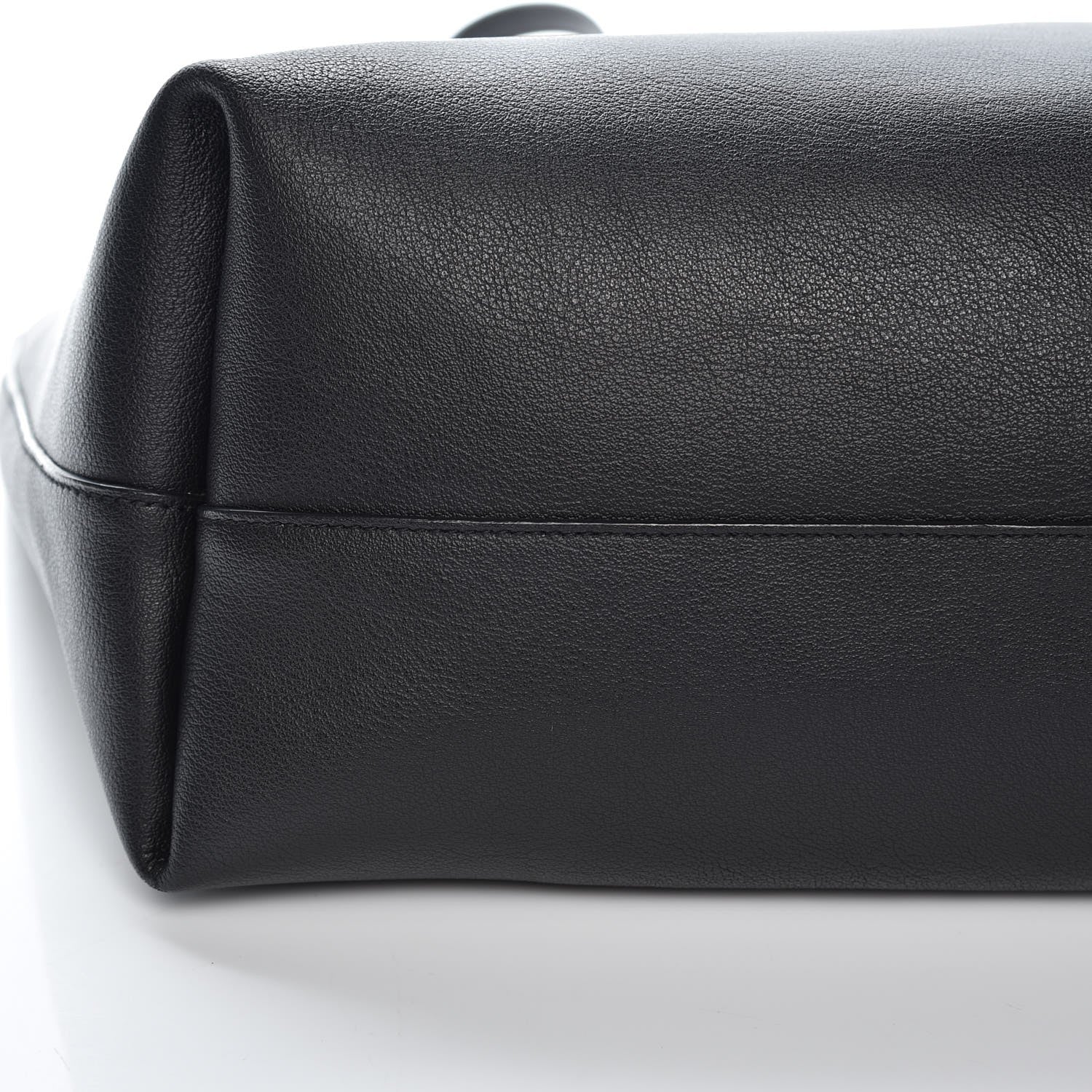 Saint Laurent Calfskin Large Shopping Tote Black 14 of 17