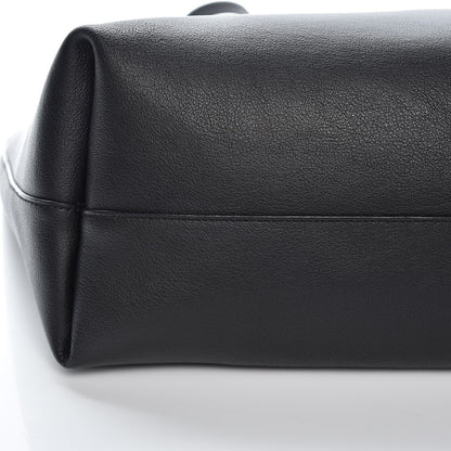 Saint Laurent Calfskin Large Shopping Tote Black 14 of 17