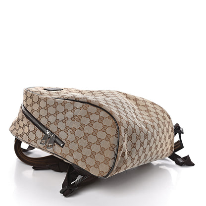 Gucci Monogram Travel Backpack Dark Brown 4 of 10