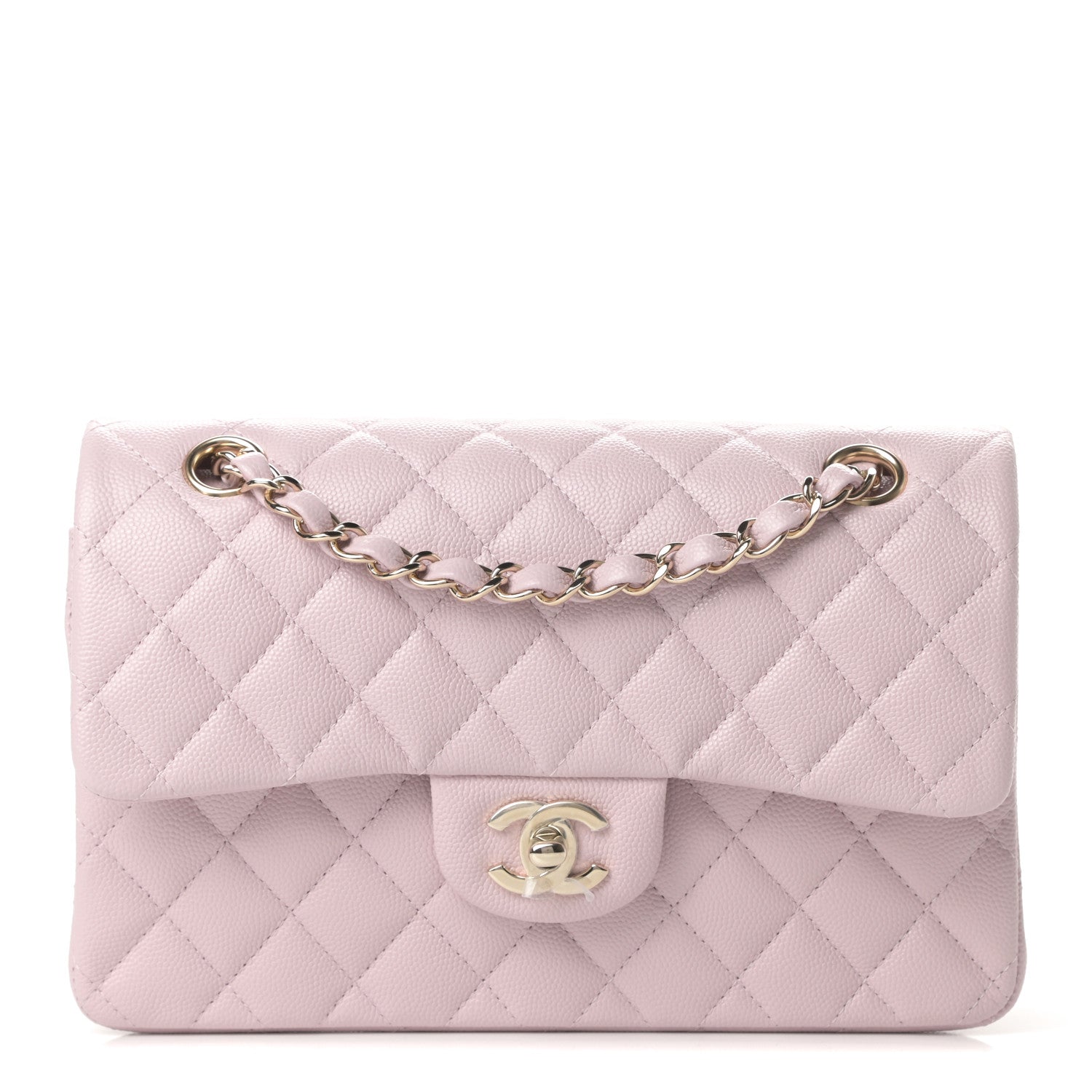 Chanel Caviar Quilted Small Double Flap Light Pink 1 of 11