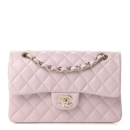 Chanel Caviar Quilted Small Double Flap Light Pink 1 of 11