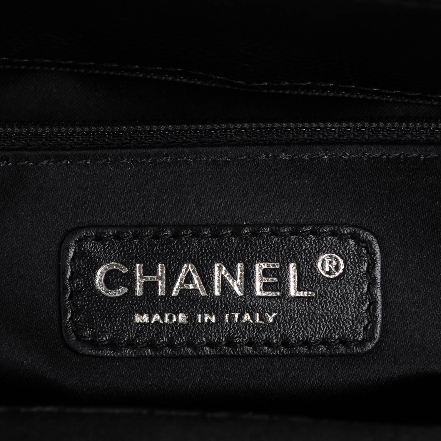 Chanel Caviar Quilted Grand Shopping Tote GST Black 6 of 7