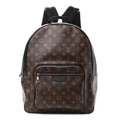 Louis Vuitton Monogram Macassar Josh Backpack 1 of 9