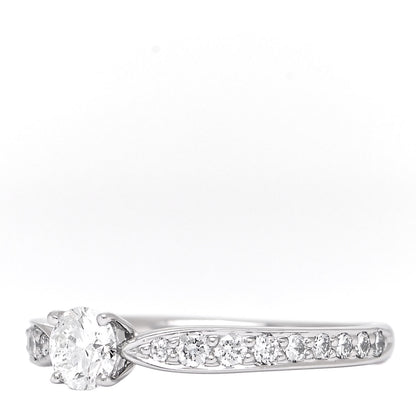 Tiffany Platinum Diamond .23ct Harmony Round Brilliant Engagement Ring 47 4 4 of 7