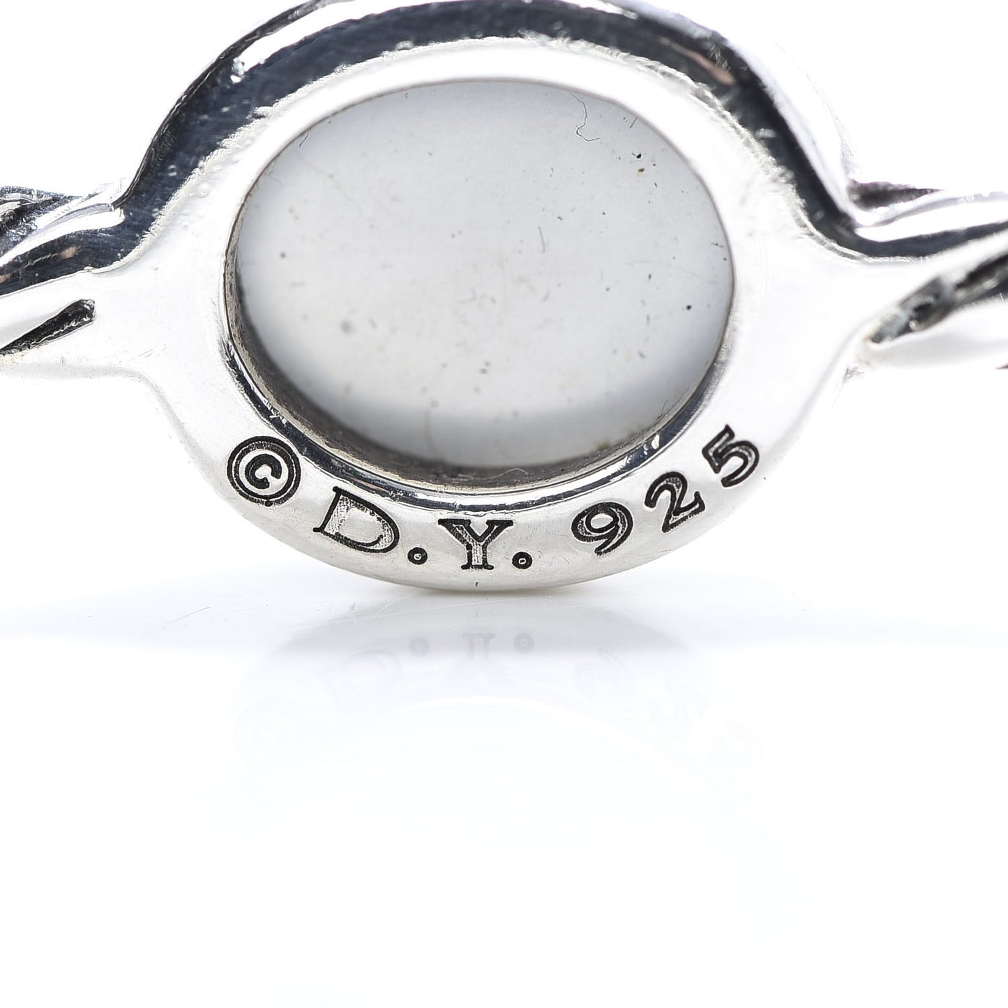 Sterling Silver Moonstone 3mm 4 Station Bangle Bracelet