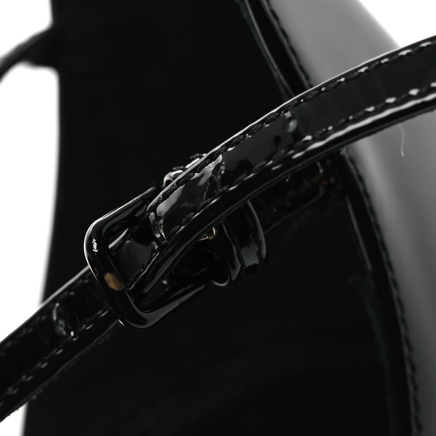 Patent Calfskin Opyum 110 Sandals 39 Black 39 Black