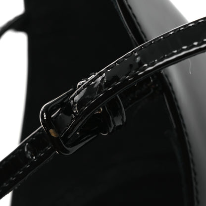 Saint Laurent Patent Calfskin Opyum 110 Sandals 39 Black 39 Black 10 of 12