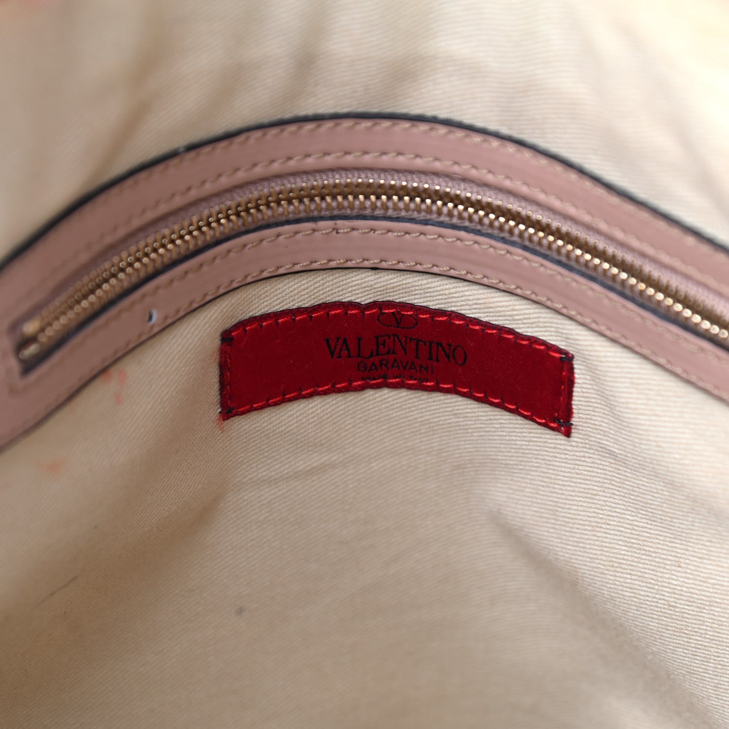 Patent Lacca Bow Dome Tote Blush