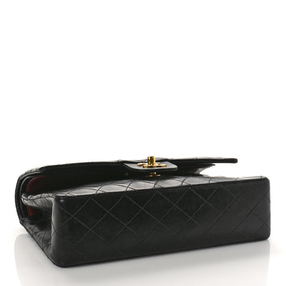 Chanel Lambskin Quilted Medium Double Flap Black 4 of 11