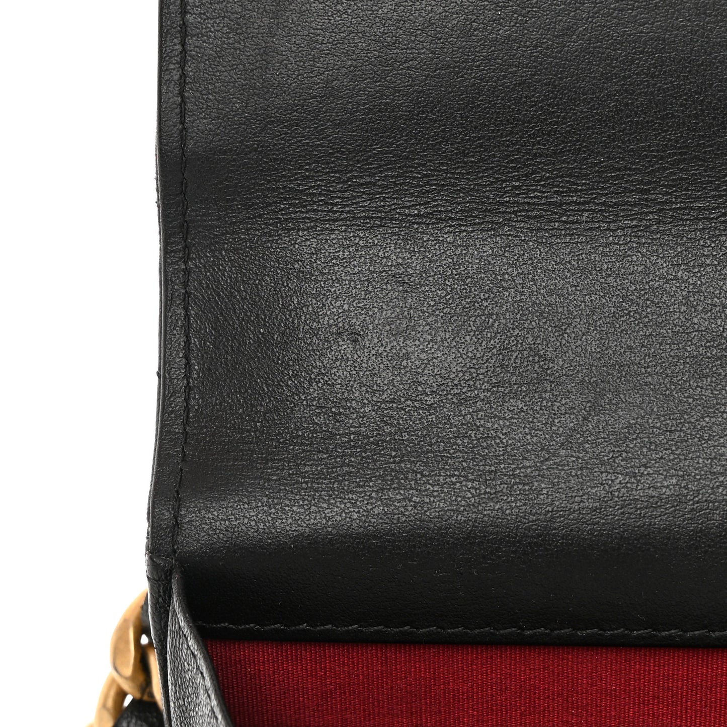 Shiny Goatskin Quilted Chanel 19 Wallet On Chain WOC Black