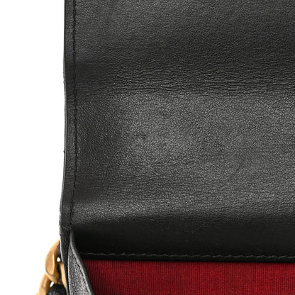 Chanel Shiny Goatskin Quilted Chanel 19 Wallet On Chain WOC Black 17 of 23