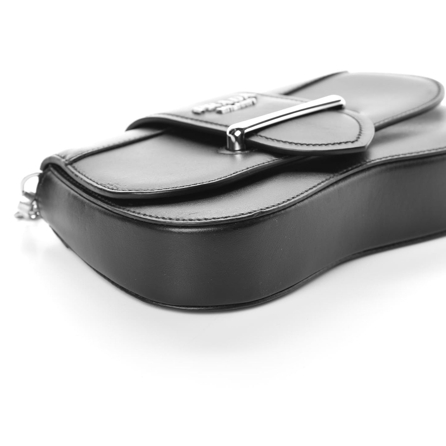 City Calfskin Sidonie Convertible Chain Bag Black