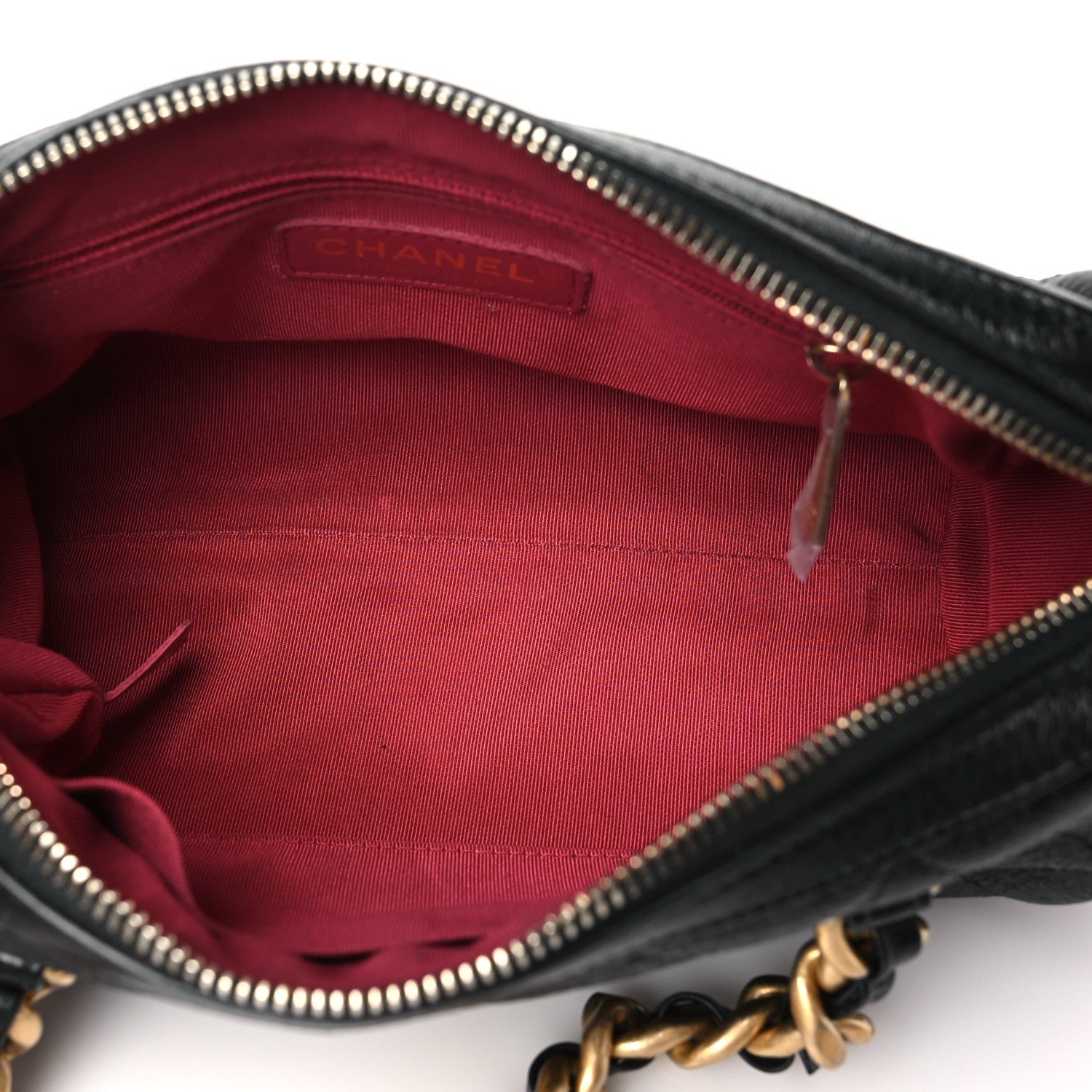 Chanel Shiny Lambskin Quilted Small Fashion Therapy Bowling Bag Black 5 of 10