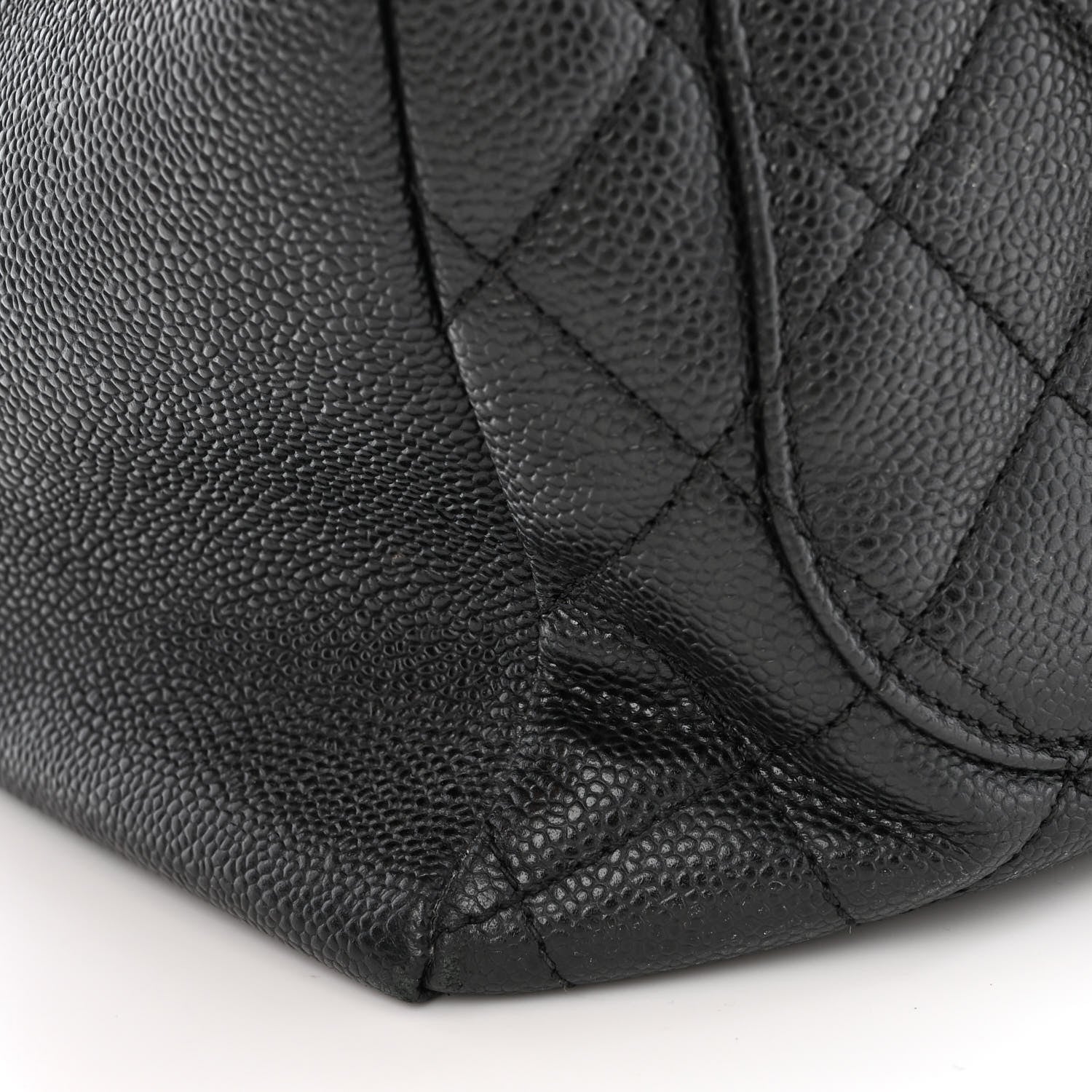 Chanel Caviar Quilted Grand Shopping Tote GST Black 11 of 11
