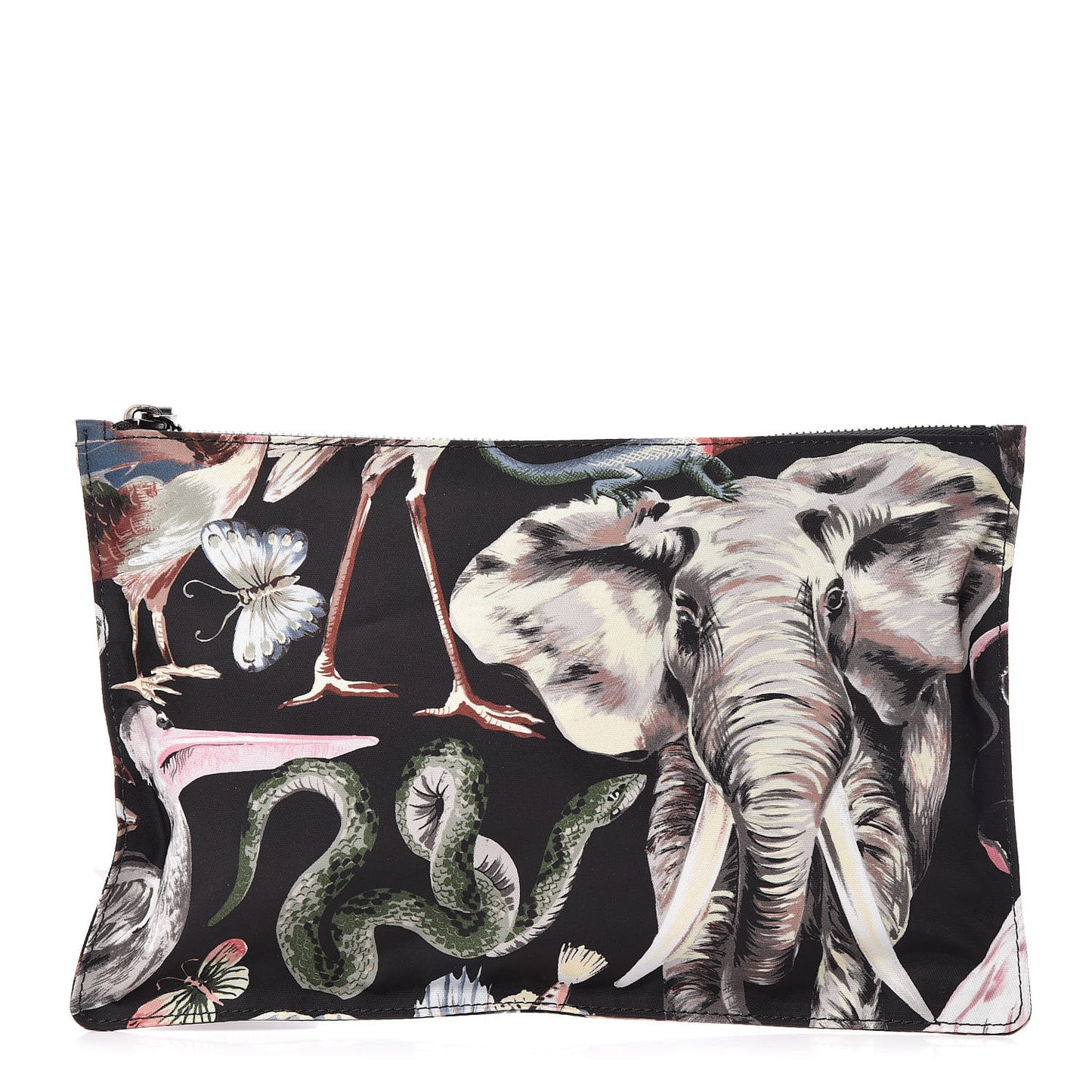 Nylon Fantastic Animal Pouch Black