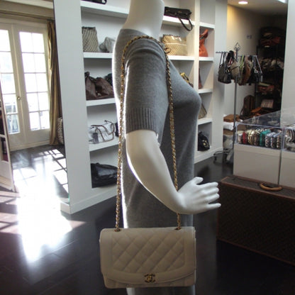 Chanel Caviar Quilted Flap Light Beige 2 of 15