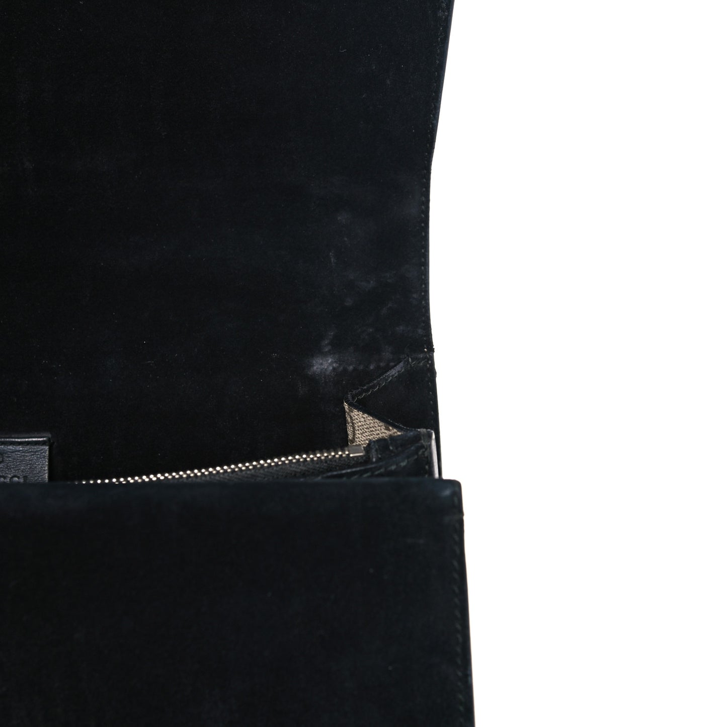 GG Supreme Monogram Medium Dionysus Shoulder Bag Black