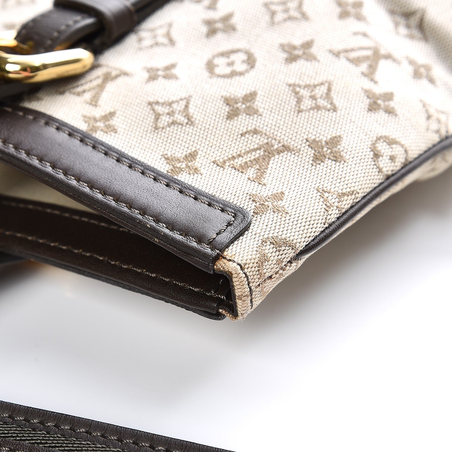 Louis Vuitton Mini Monogram Francoise Kaki 11 of 13