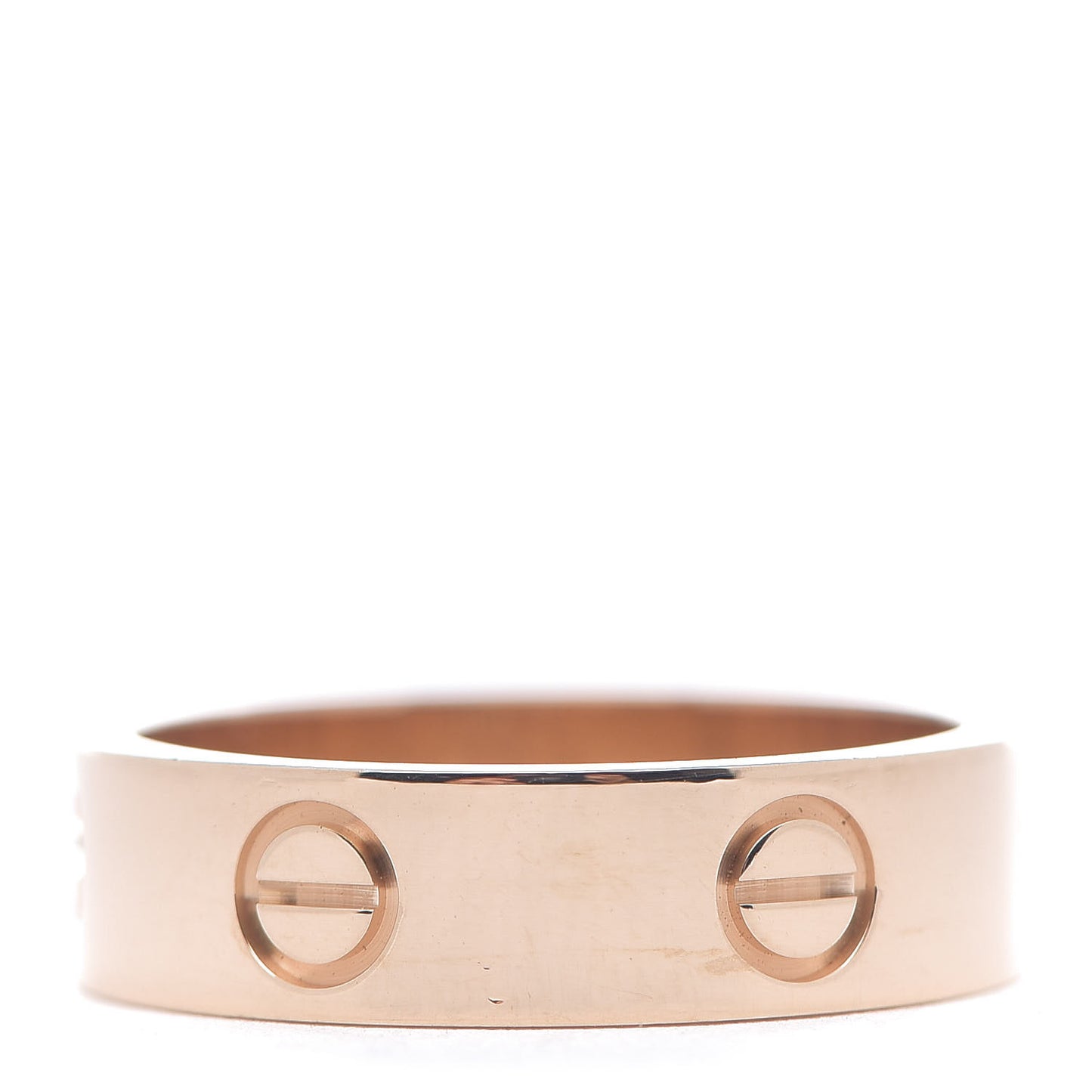 18K Pink Gold 5.5mm LOVE Ring 57 8