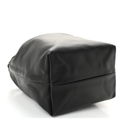 Valentino Garavani Nappa Vlogo Pouf Bucket Bag Black 4 of 9