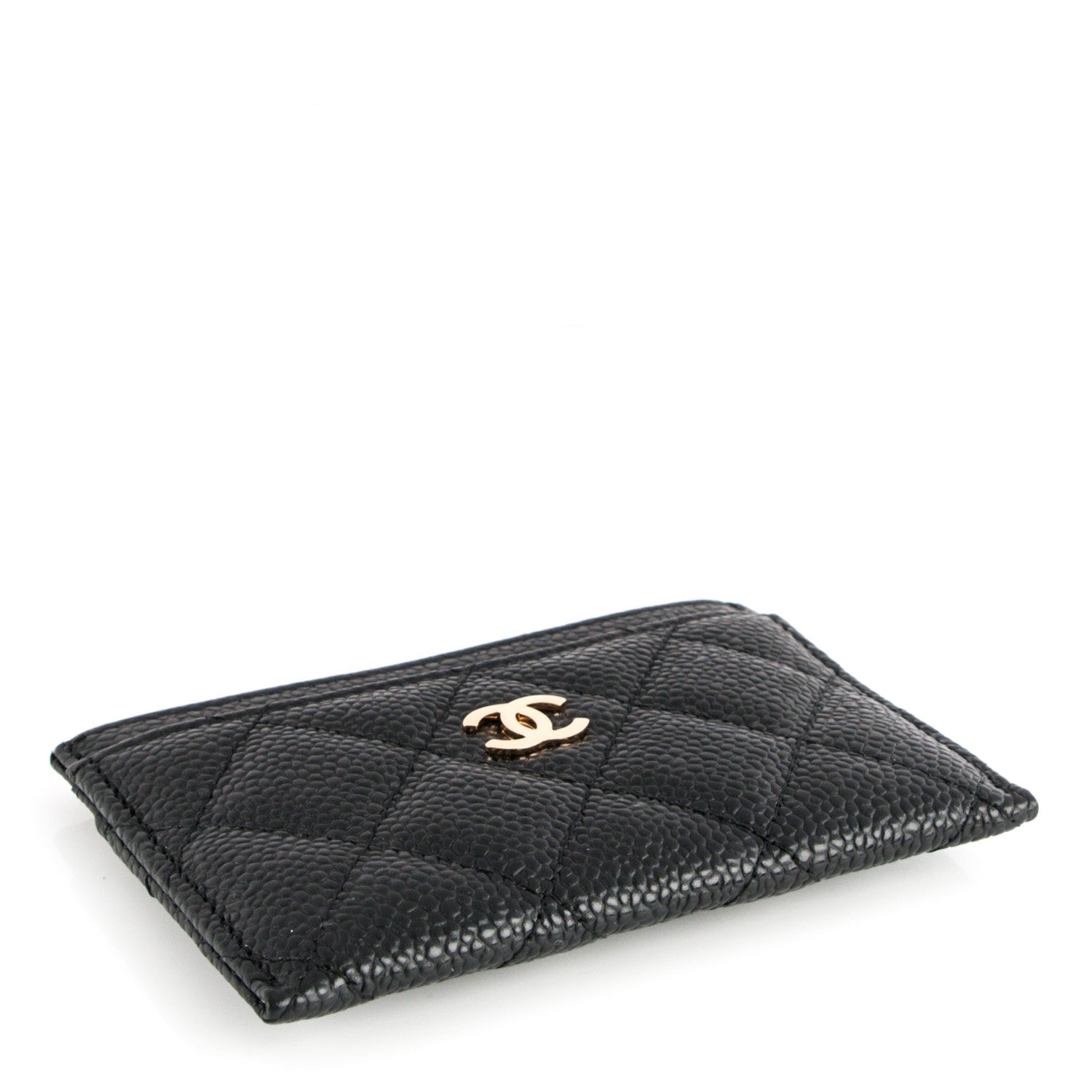 Chanel Caviar Quilted Card Holder Black 4 of 7