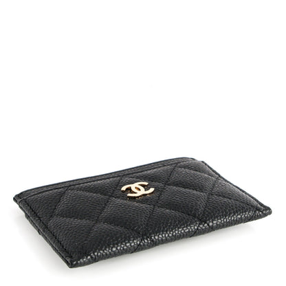 Chanel Caviar Quilted Card Holder Black 4 of 7