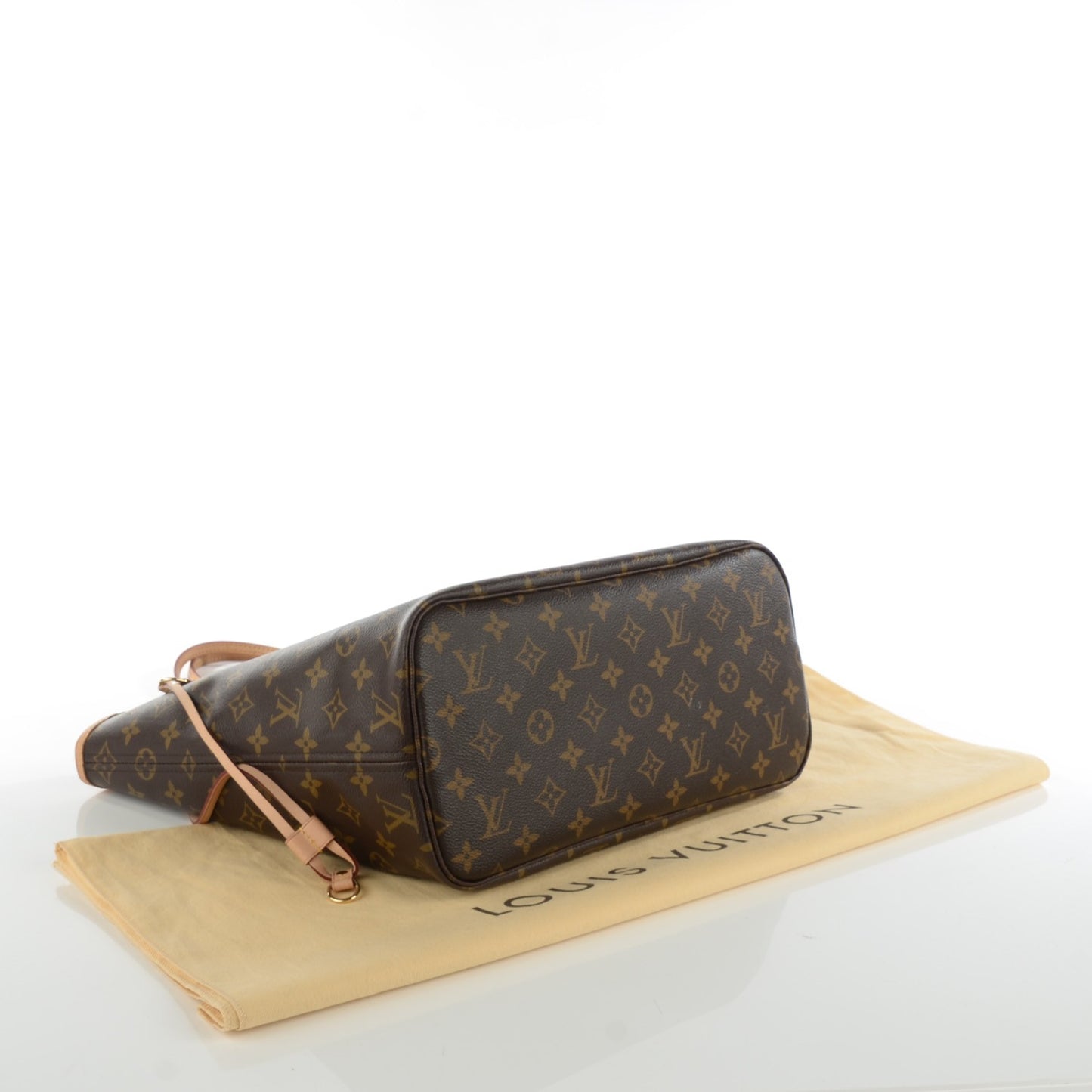 Monogram V Neverfull MM Turquoise