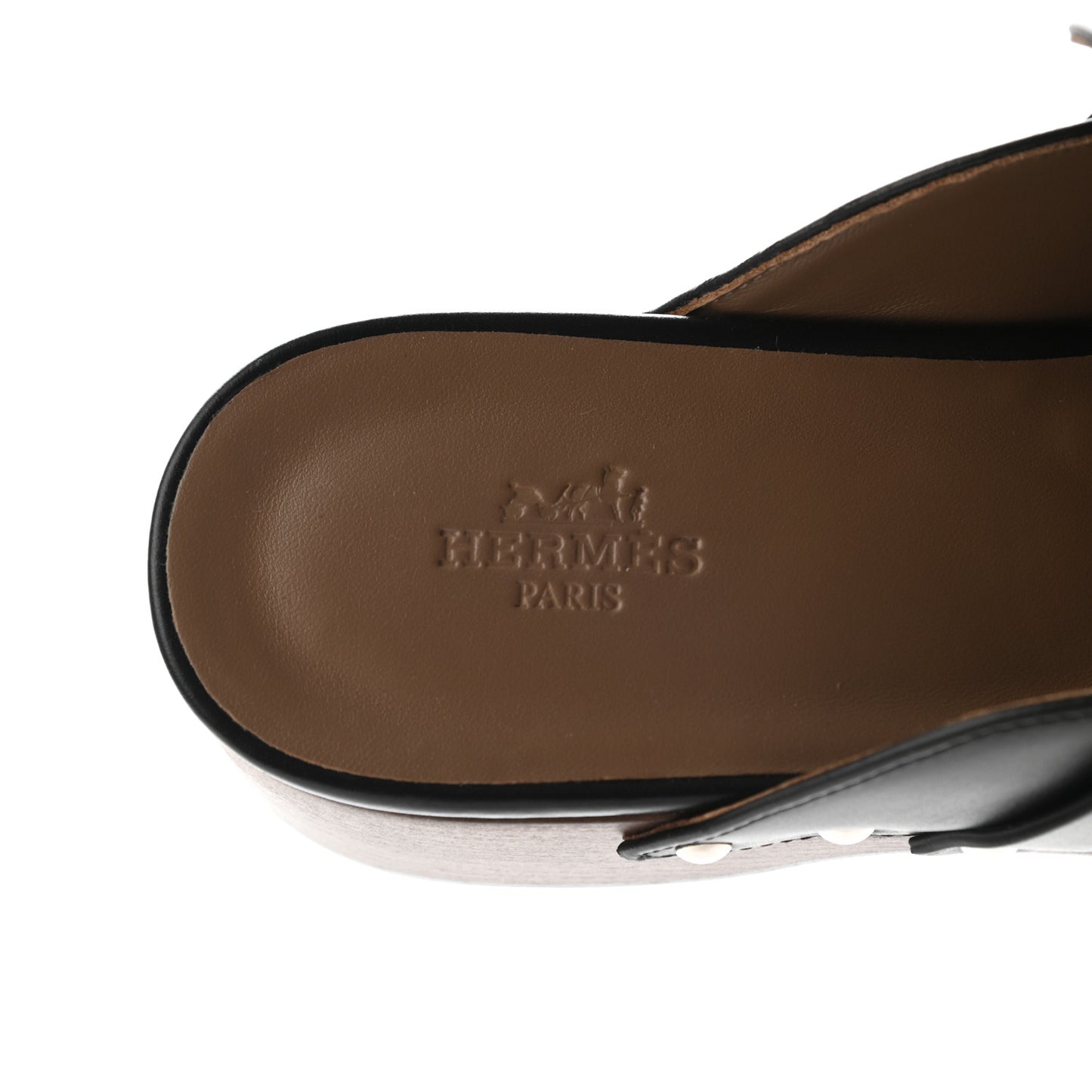 Calfskin Carlotta Mules 38 Black