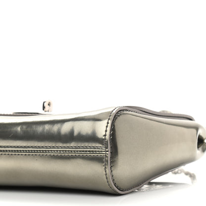 Mulberry Metallic Patent Small Lily Pewter 5 of 9