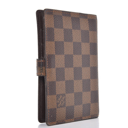 Louis Vuitton Damier Ebene Small Ring Agenda Cover 3 of 9