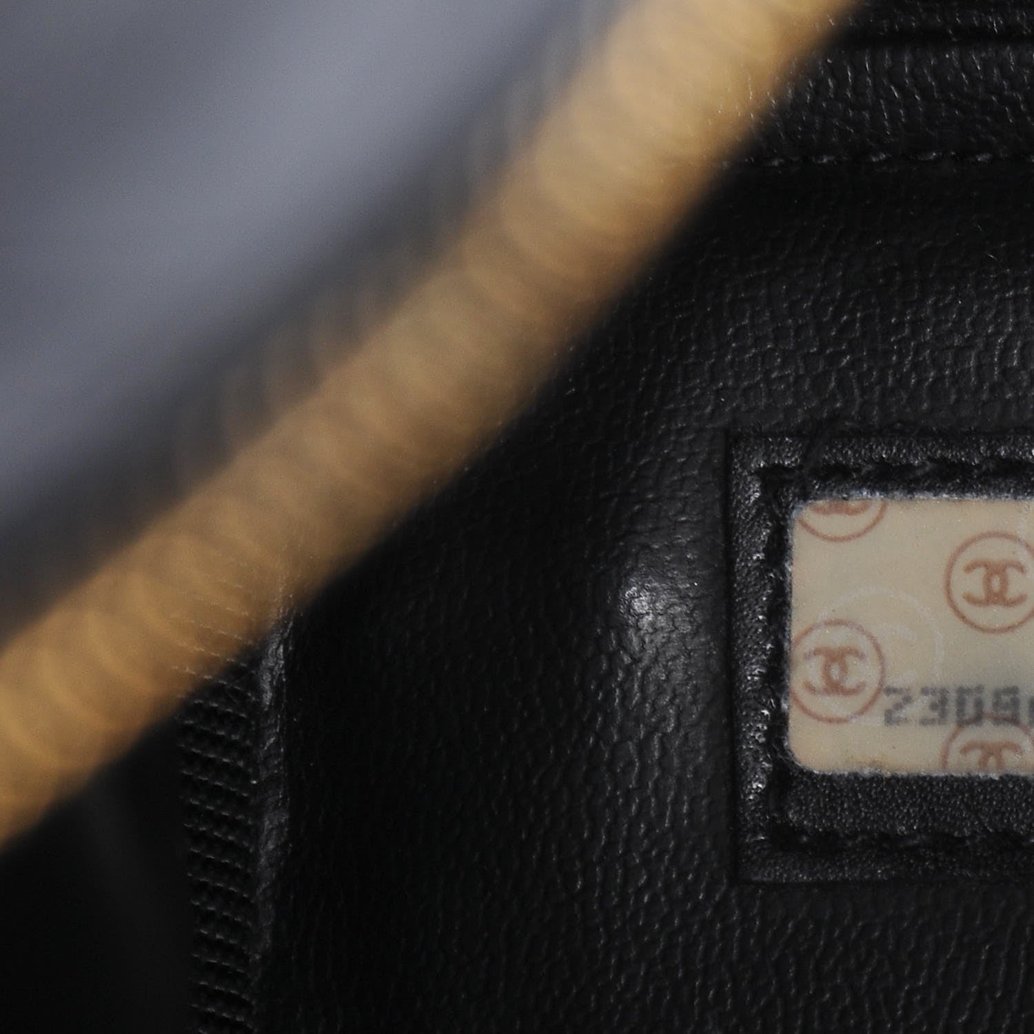 Chanel Calfskin Stitched CC Boston Black 8 of 13