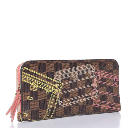 Louis Vuitton Damier Ebene 2014 Christmas Animation Insolite Wallet 4 of 9