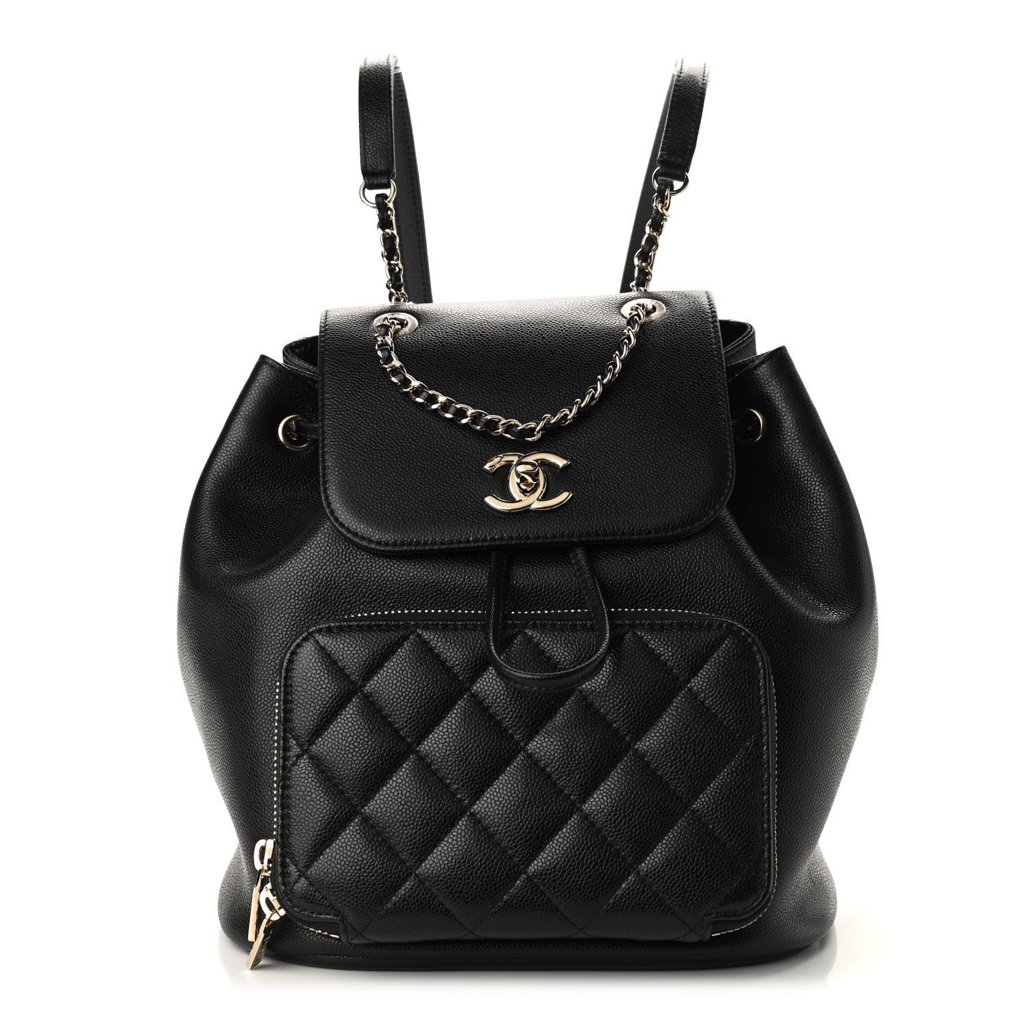 Chanel Caviar Quilted Business Affinity Backpack Black 1 of 9