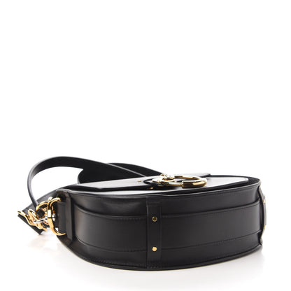 Chloe Calfskin Suede Large Tess Bag Black 4 of 10