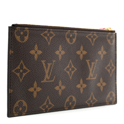 Louis Vuitton Monogram Felicie Chain Wallet Zippered Insert Fuchsia 3 of 6