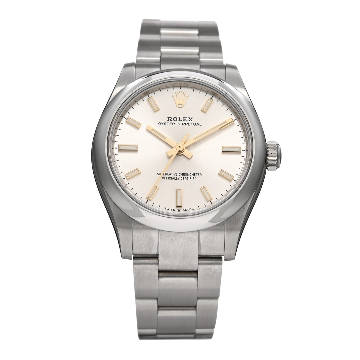 Stainless Steel 31mm Oyster Perpetual Watch Silver 277200