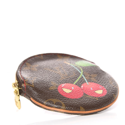 Louis Vuitton Monogram Cerises Round Coin Purse 4 of 8