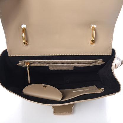 Burberry Trench Calfskin Medium DK88 Top Handle Bag Honey 5 of 9