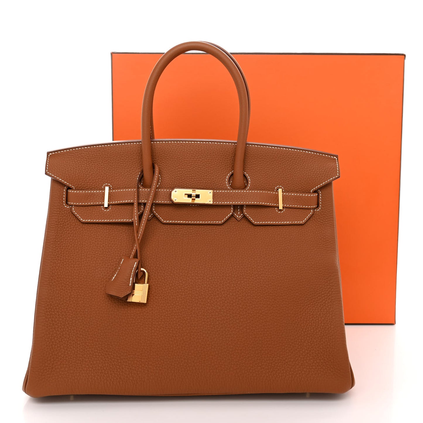 Togo Birkin 35 Gold
