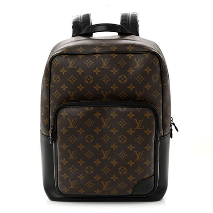 Louis Vuitton Monogram Macassar Dean Backpack 1 of 9